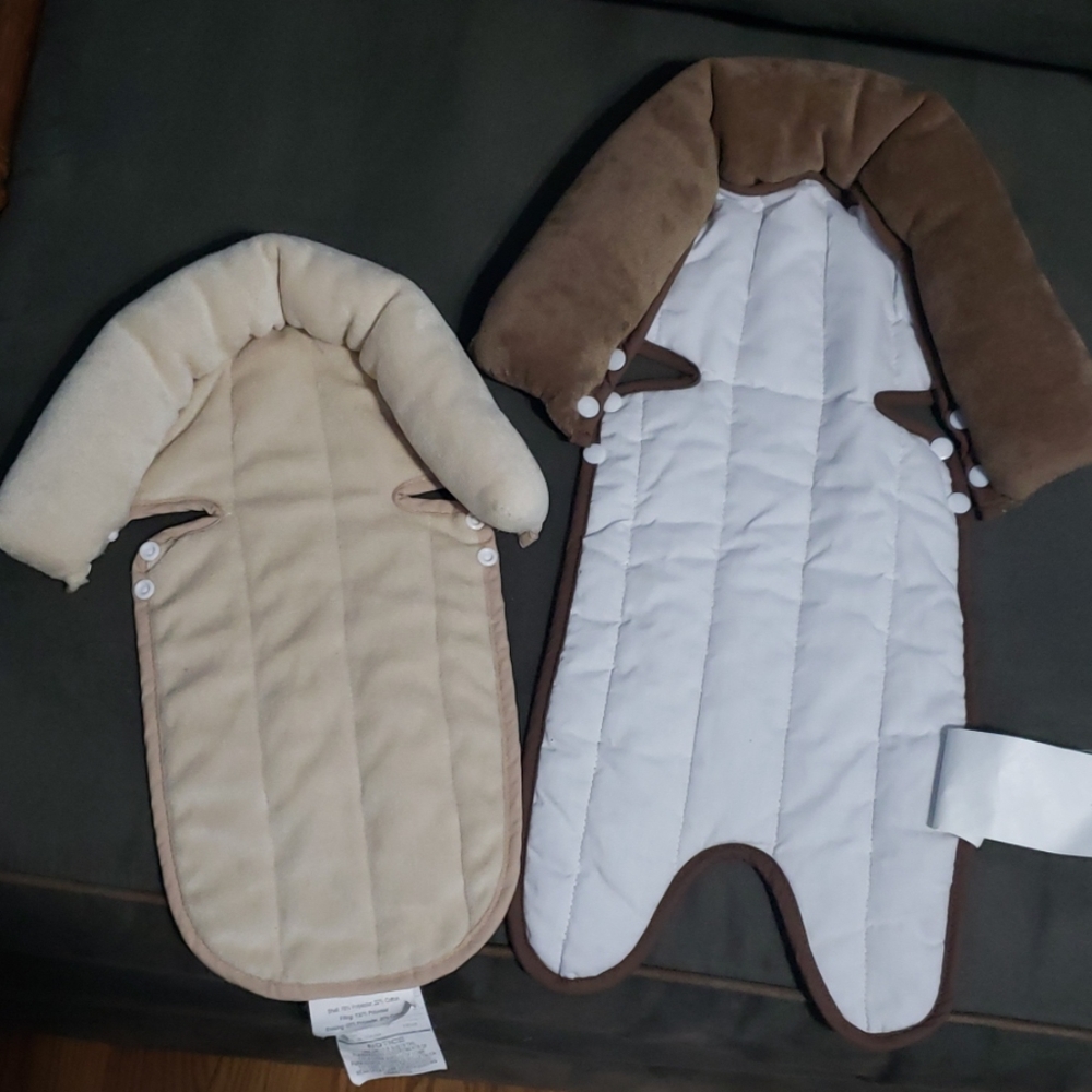 Eddie Bauer Baby carseat inserts NWOT 2 SIZES